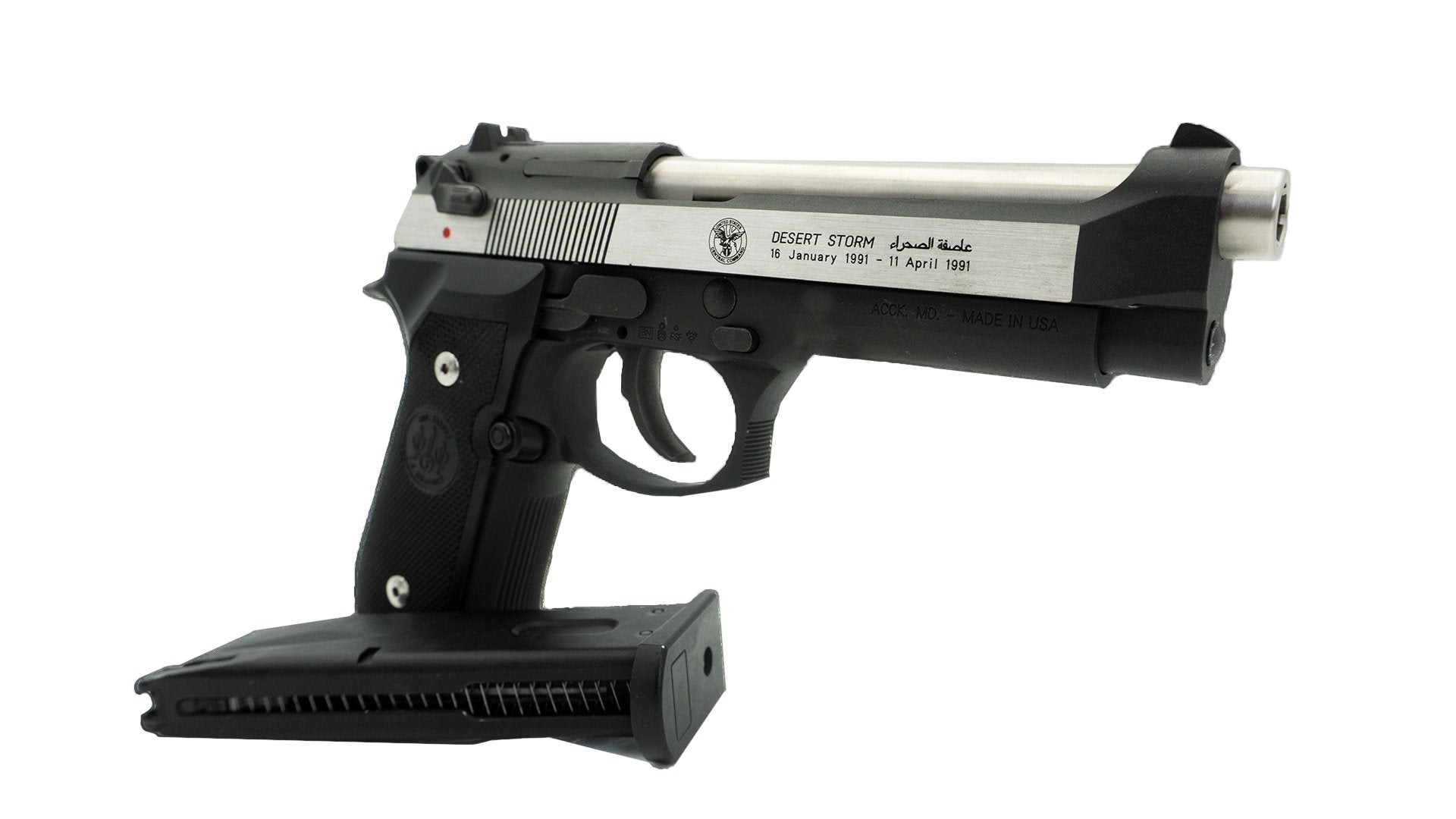 Guarder / Tokyo Marui Beretta M92F Custom Dual Tone Desert Storm - Image 3