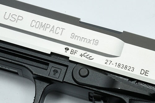 Guarder Stainless CNC Slide Set for MARUI USP Compact (Silver) - Image 4