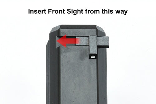 Guarder Aluminium CNC Slide Set for MARUI USP Compact (Black) - Image 9