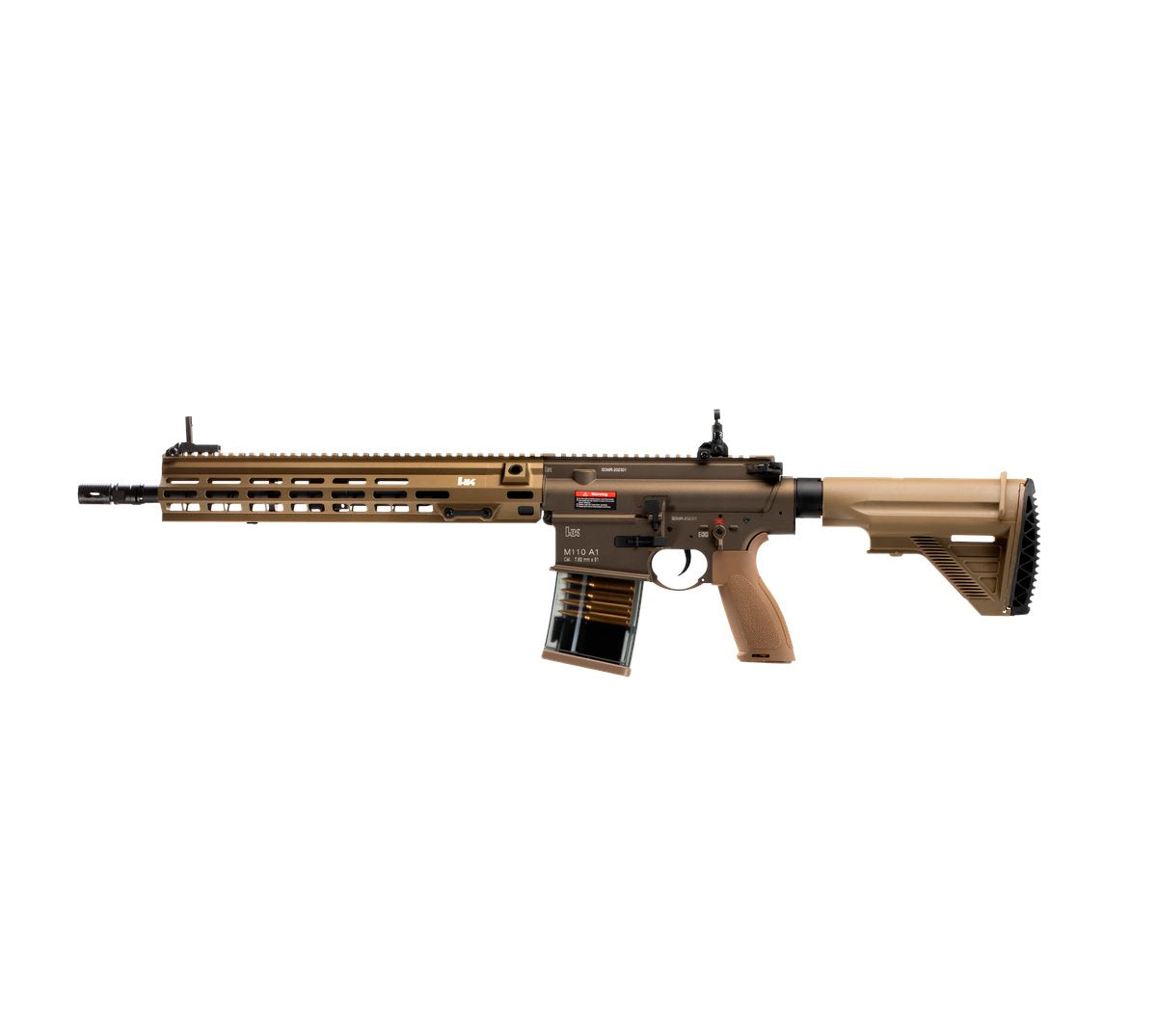 E&C HK M110A1 HK417 AEG EC-203 TAN Gel Blaster - Image 2