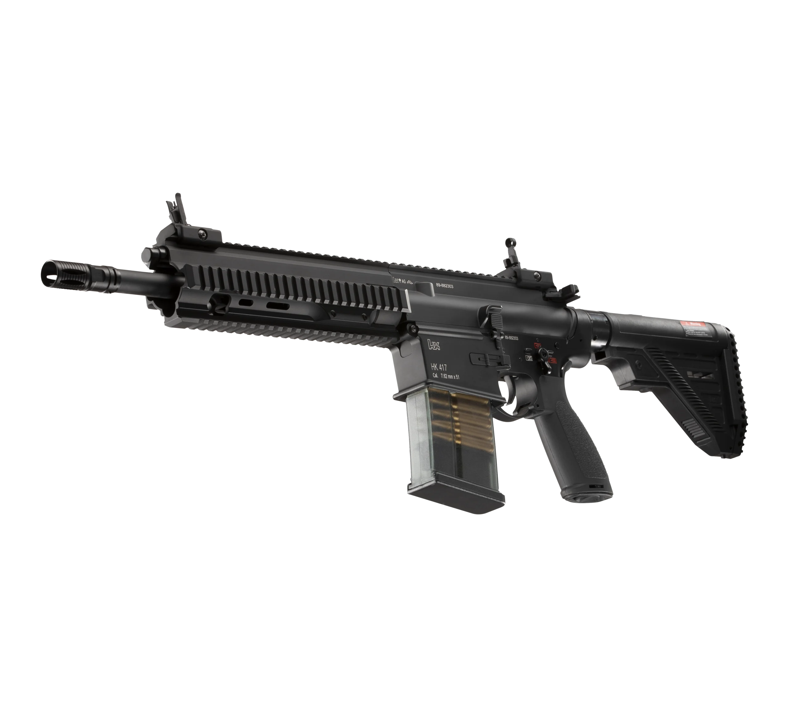 E&C HK417A2 AEG EC-202 BK Gel Blaster - Image 4