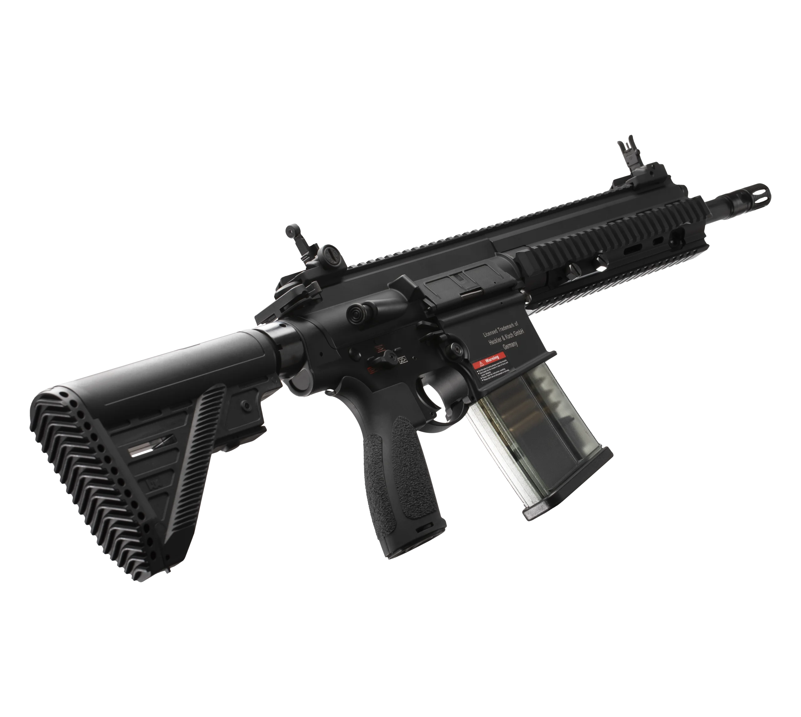 E&C HK417A2 AEG EC-202 BK Gel Blaster - Image 3