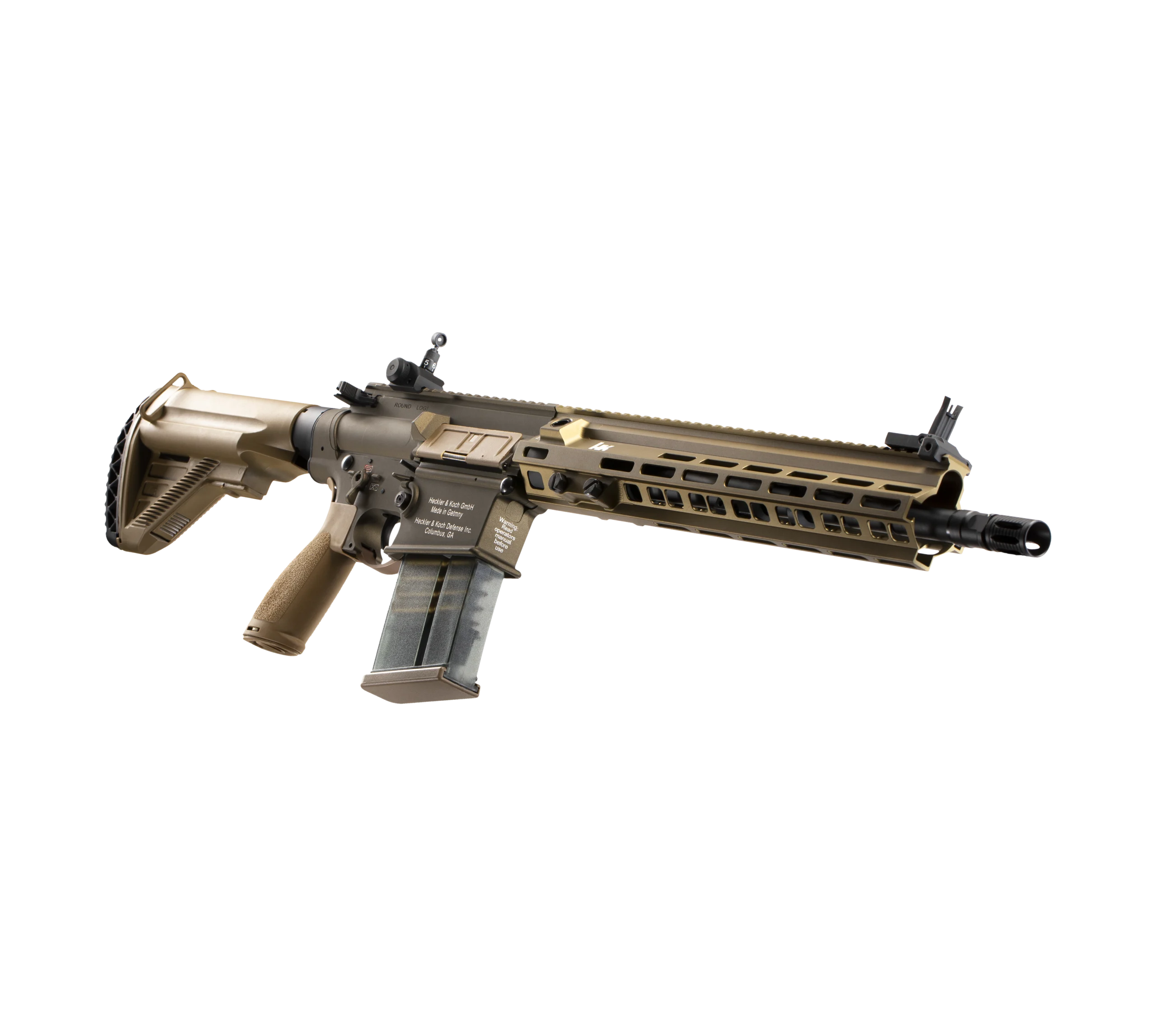 E&C HK M110A1 HK417 AEG EC-203 TAN Gel Blaster