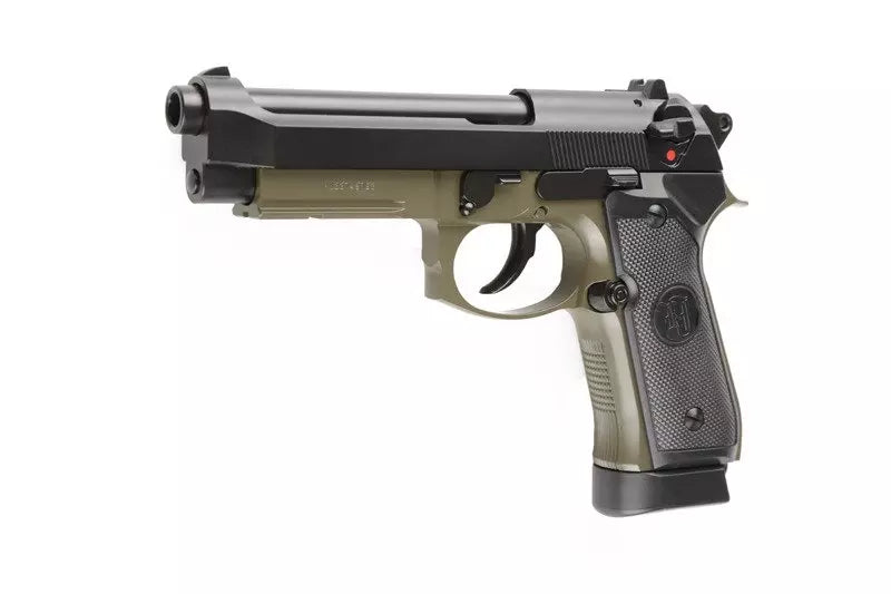 KJ M9A1 Full Metal Gas Blowback Gel Blaster - Olive Drab Green - Image 2