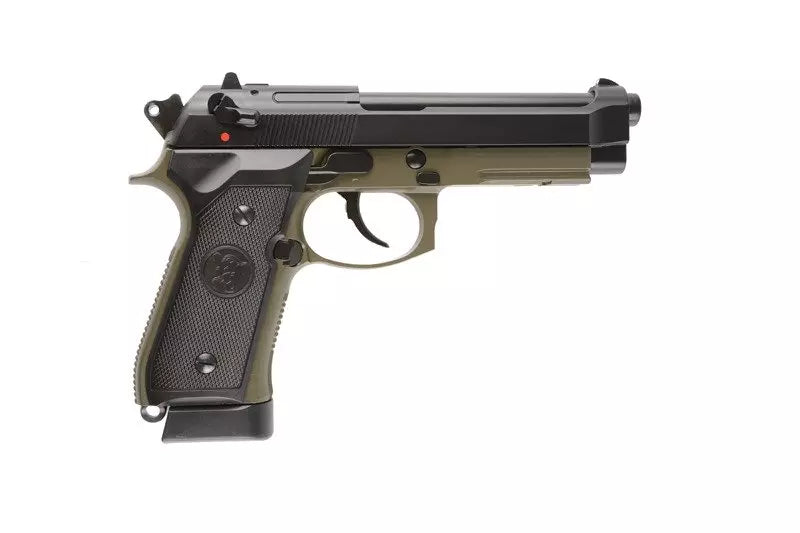 KJ M9A1 Full Metal Gas Blowback Gel Blaster - Olive Drab Green - Image 4
