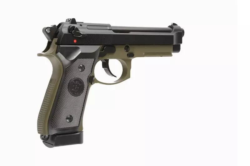 KJ M9A1 Full Metal Gas Blowback Gel Blaster - Olive Drab Green - Image 5