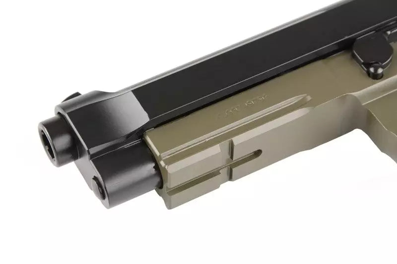 KJ M9A1 Full Metal Gas Blowback Gel Blaster - Olive Drab Green - Image 9
