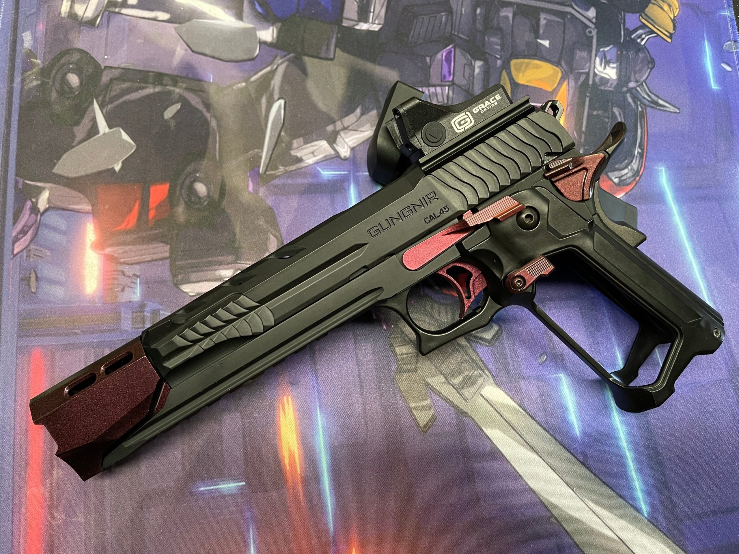 Custom Dr Black / Laylax / WE Tech "Kurenai Zanshin" 5.1 Hi Capa - Image 9