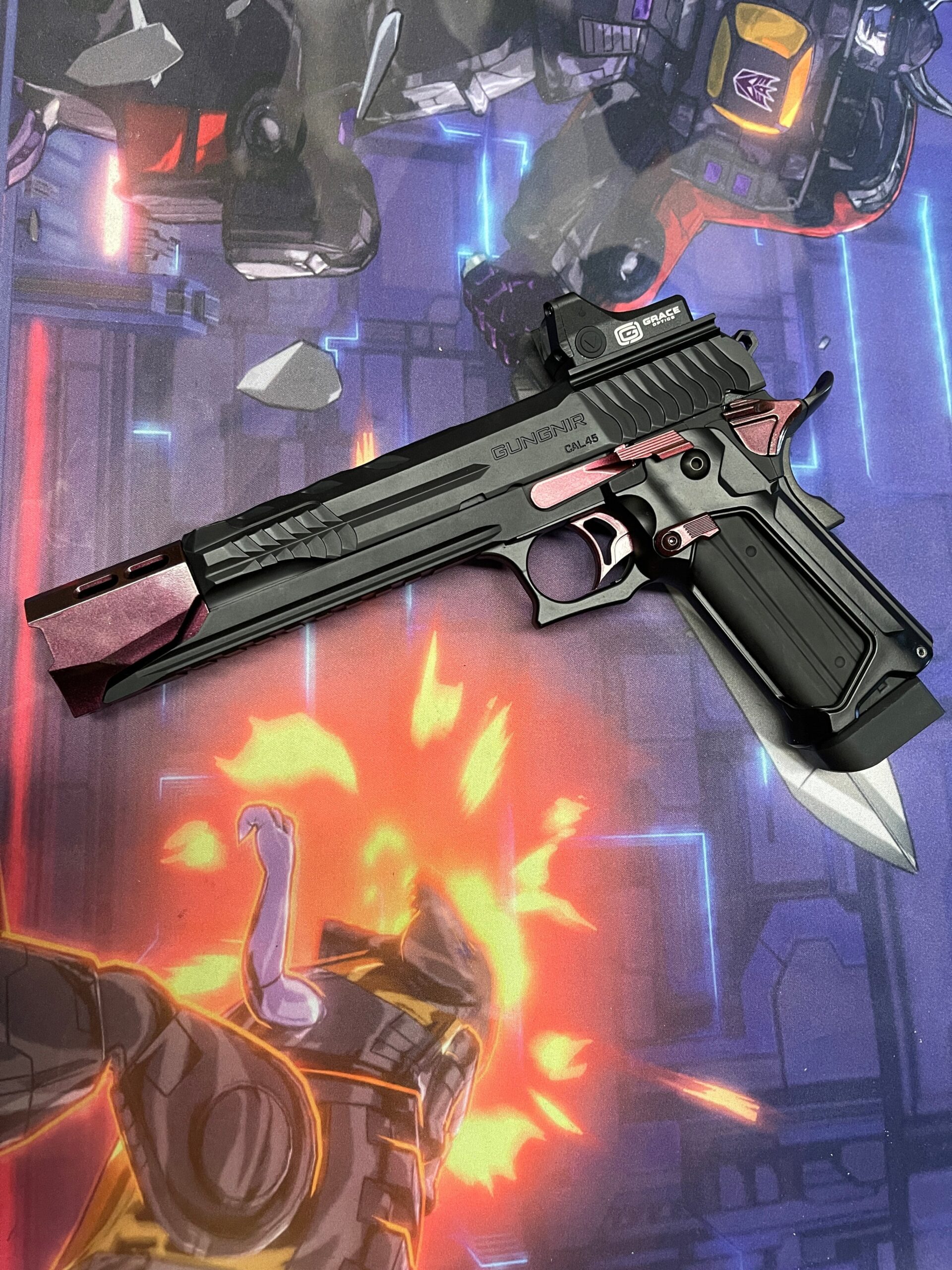 Custom Dr Black / Laylax / WE Tech "Kurenai Zanshin" 5.1 Hi Capa - Image 11