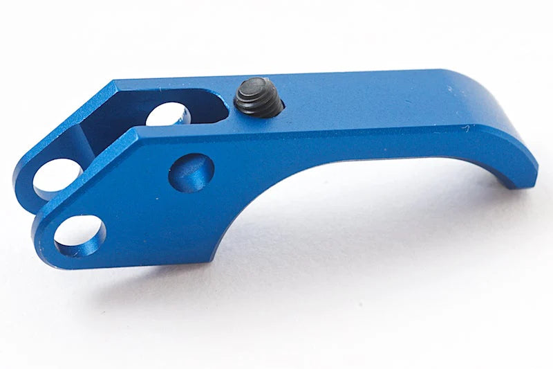 KJ Works Aluminium ALU SAO Trigger for CZ SP-01 Shadow (Blue) - Image 2