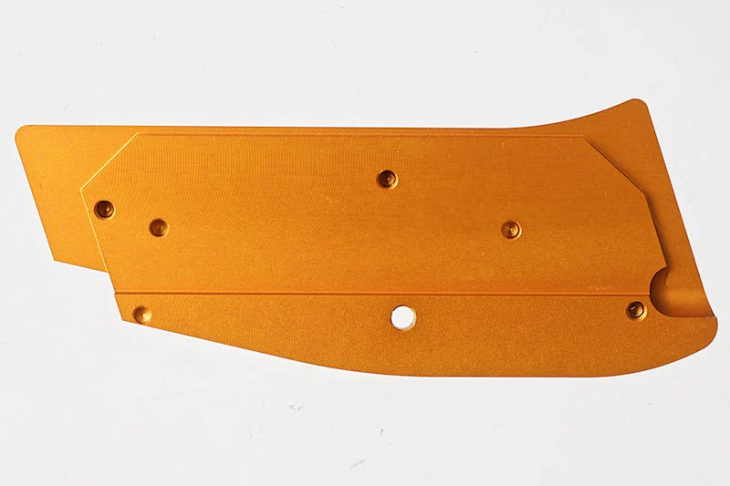 KJ Works CZ Logo Aluminium Hand Grip for CZ SP-01 Shadow (Orange) - Image 2