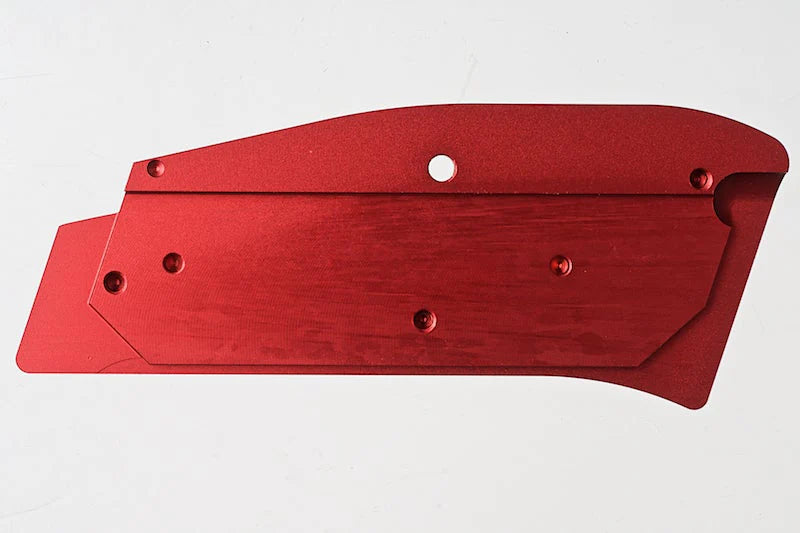 KJ Works CZ Logo Aluminium Hand Grip for CZ SP-01 Shadow (Red) - Image 2