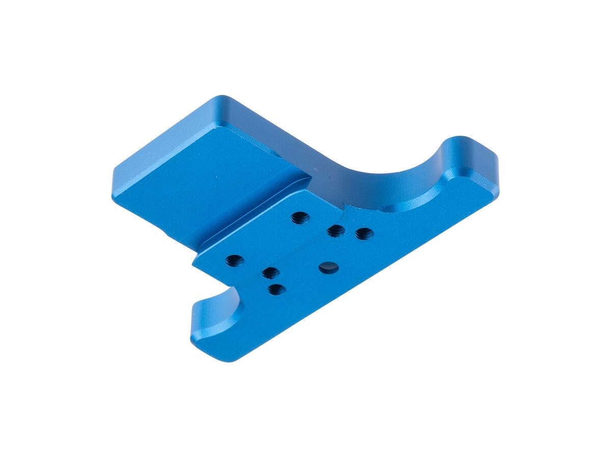 KJ Works Rear Sight Plate Optics Mount for CZ SP-01 (Blue) - Image 3