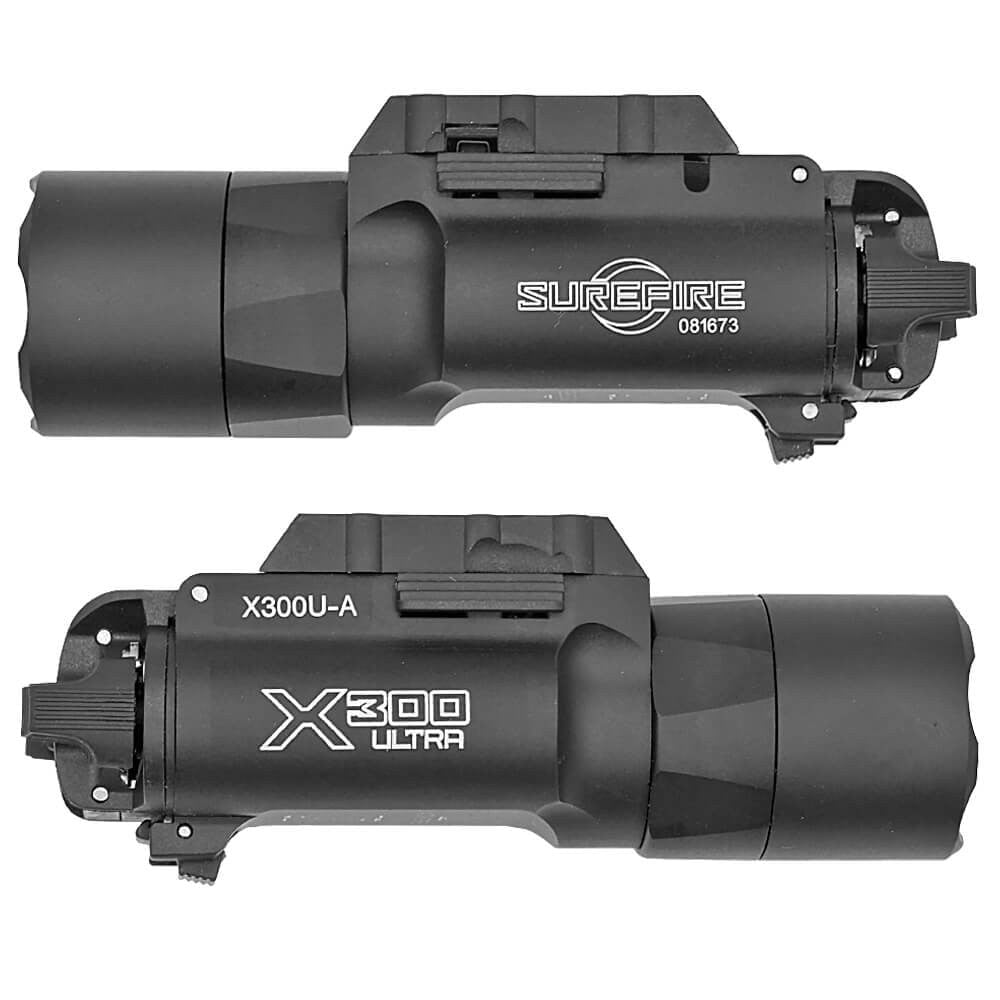 SOTAC X300U High Output Weapon Flashlight w/Switch & Batteries Kit - Black - Image 6