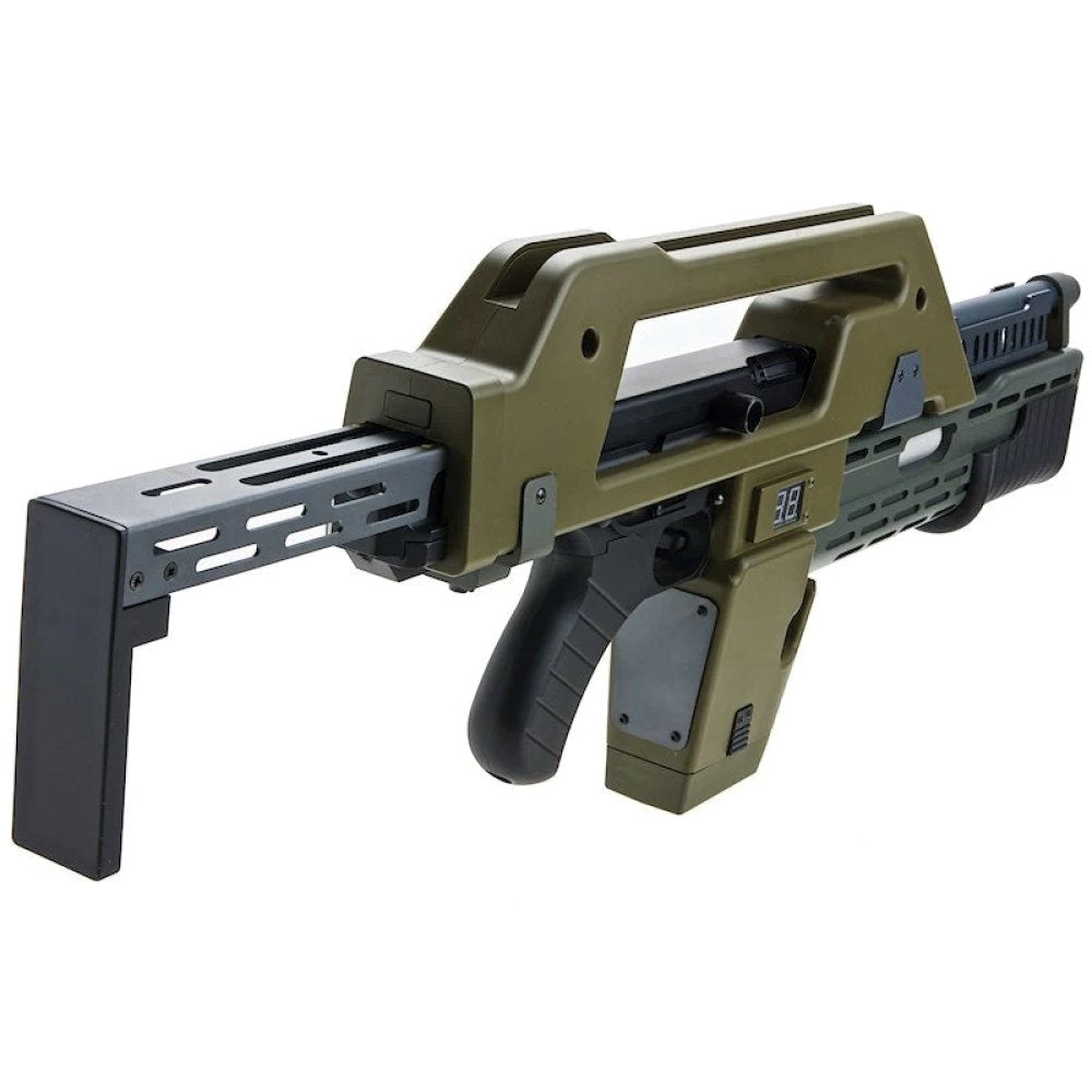 SW Aliens M41A Pulse Rifle AEG Gel Blaster (SW-11-OD) - Image 3