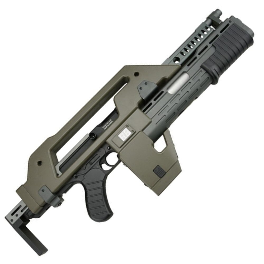 SW Aliens M41A Pulse Rifle AEG Gel Blaster (SW-11-OD) - Image 2
