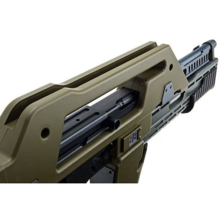 SW Aliens M41A Pulse Rifle AEG Gel Blaster (SW-11-OD) - Image 4