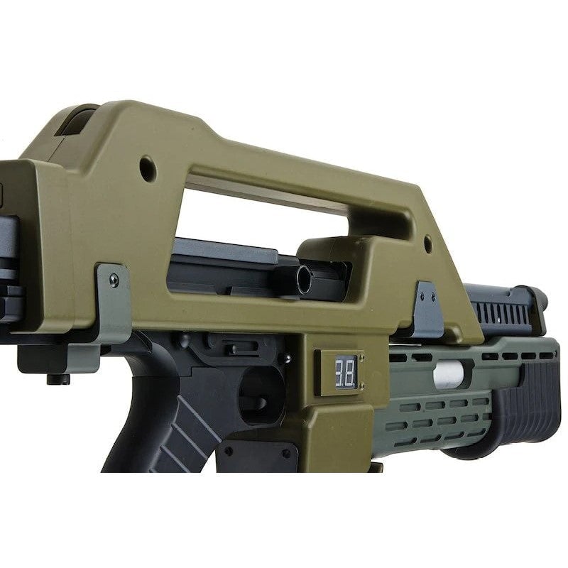 SW Aliens M41A Pulse Rifle AEG Gel Blaster (SW-11-OD) - Image 7