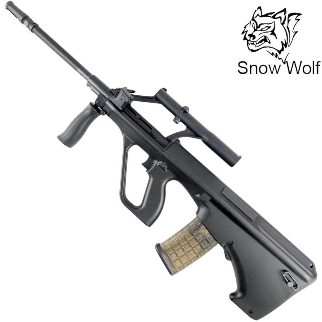 Snow Wolf AUG A1 Military Bullpup Rifle w/ Integrated Scope (Colour: Black) - Image 2