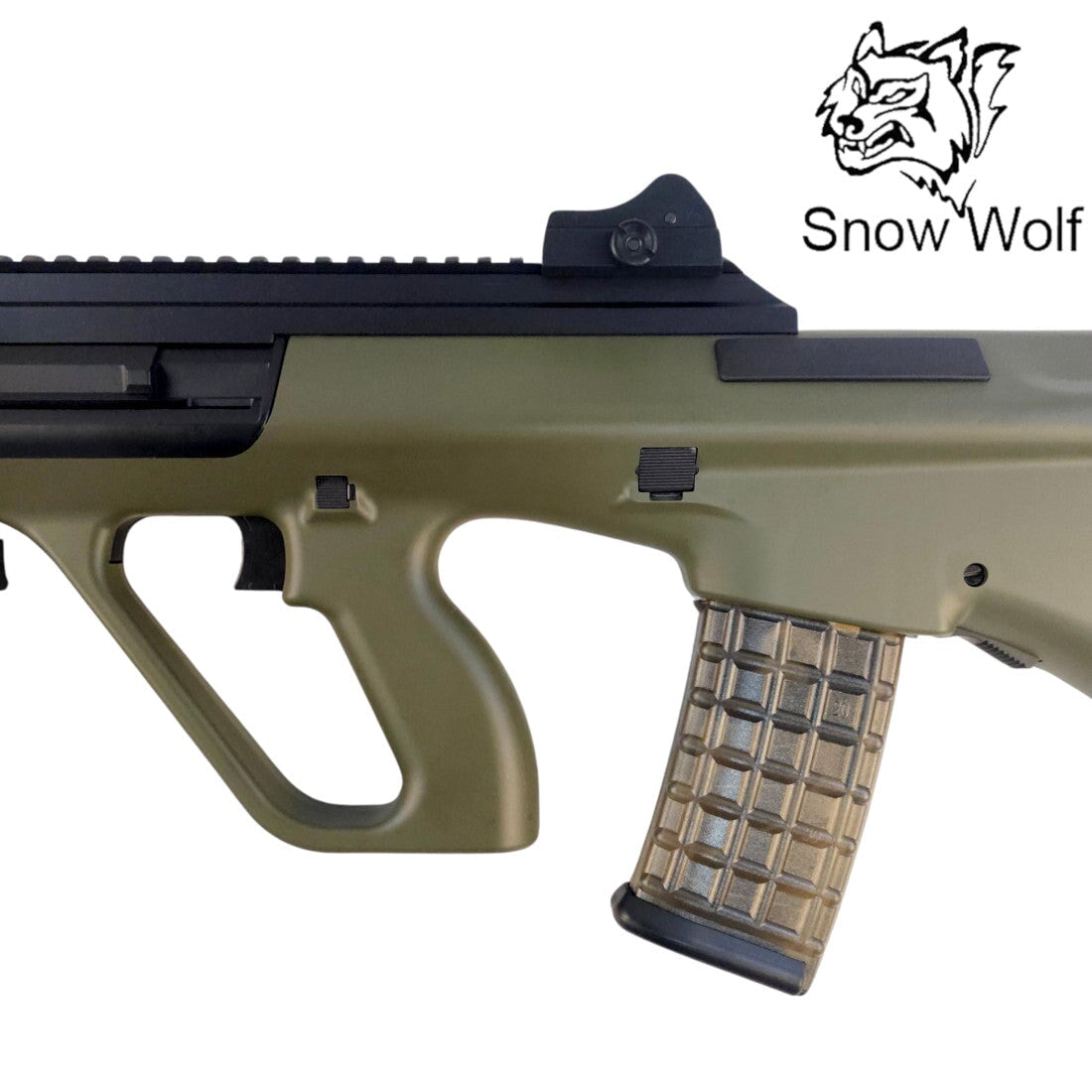 Snow Wolf AUG A3 Military Bullpup Rifle (Colour: OD Green) - Image 5