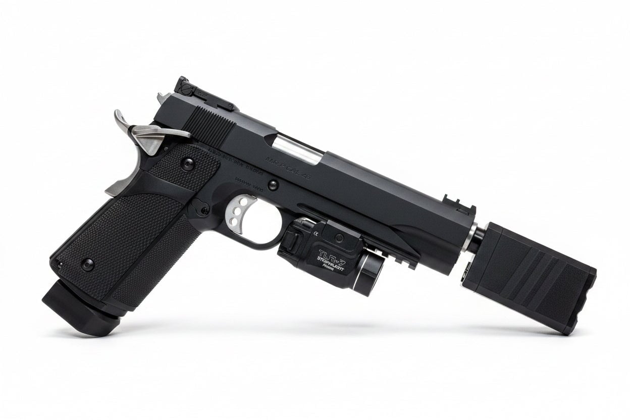 Custom Tokyo Marui Guarder Steel Hi Capa 5.1 Gas Pistol