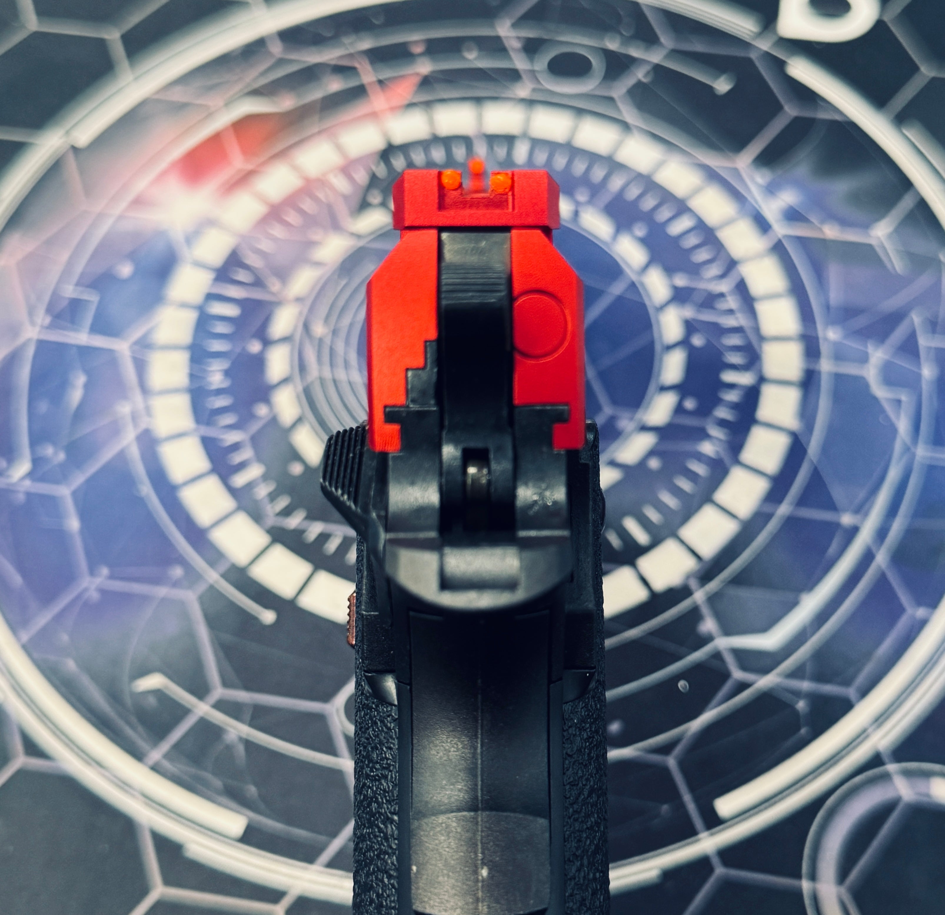 Custom Tokyo Marui Dr Black 901S Hi Capa 4.3 Gas Pistol - Red Orion Pax - Image 8