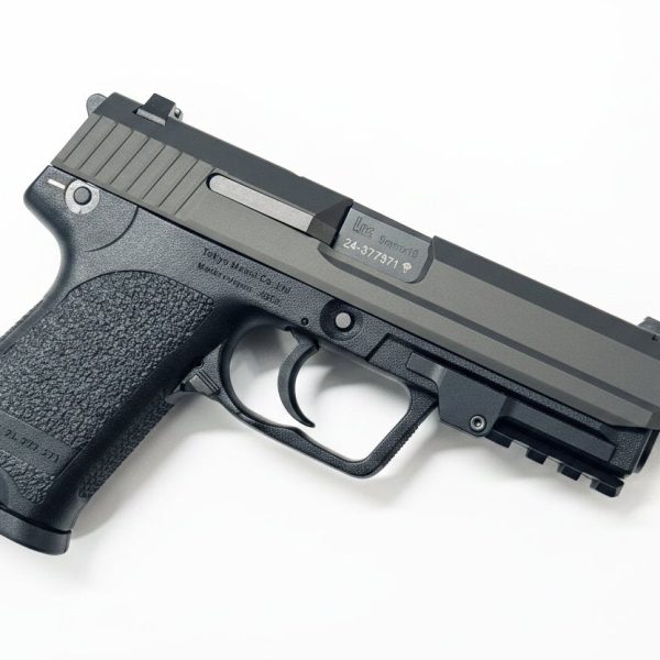 Custom Tokyo Marui / Guarder Aluminium USP Gel Blaster w/Threaded Barrel + Rail Adaptor
