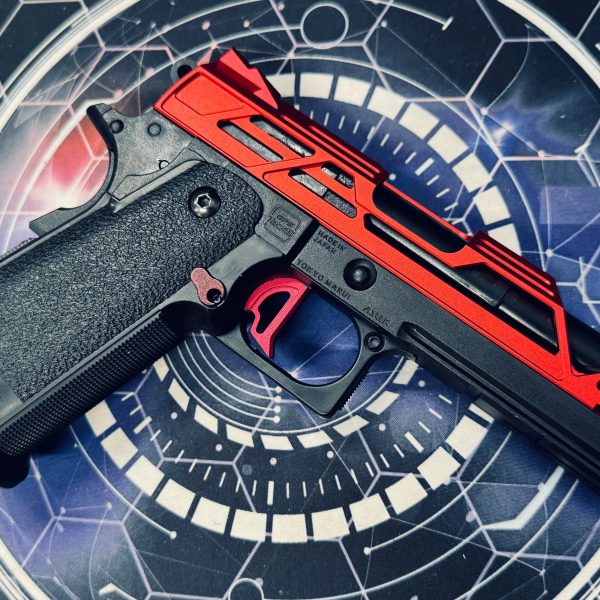 Custom Tokyo Marui Dr Black 901S Hi Capa 4.3 Gas Pistol - Red Orion Pax