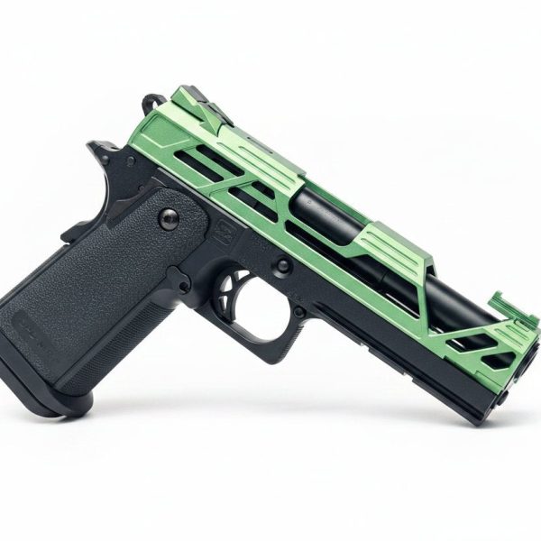 Custom Tokyo Marui Dr Black 901S Hi Capa 4.3 Gas Pistol - Green