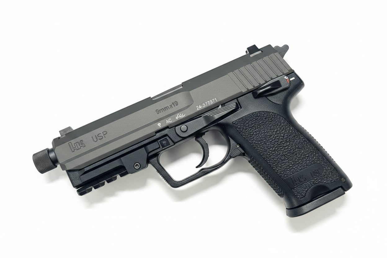 Custom Tokyo Marui / Guarder Aluminium USP Gel Blaster w/Threaded Barrel + Rail Adaptor - Image 2
