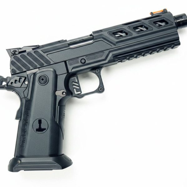 Custom Dr Black Hi-Capa 5.1 GBB Pistol Gel Blaster - Z Frame Black