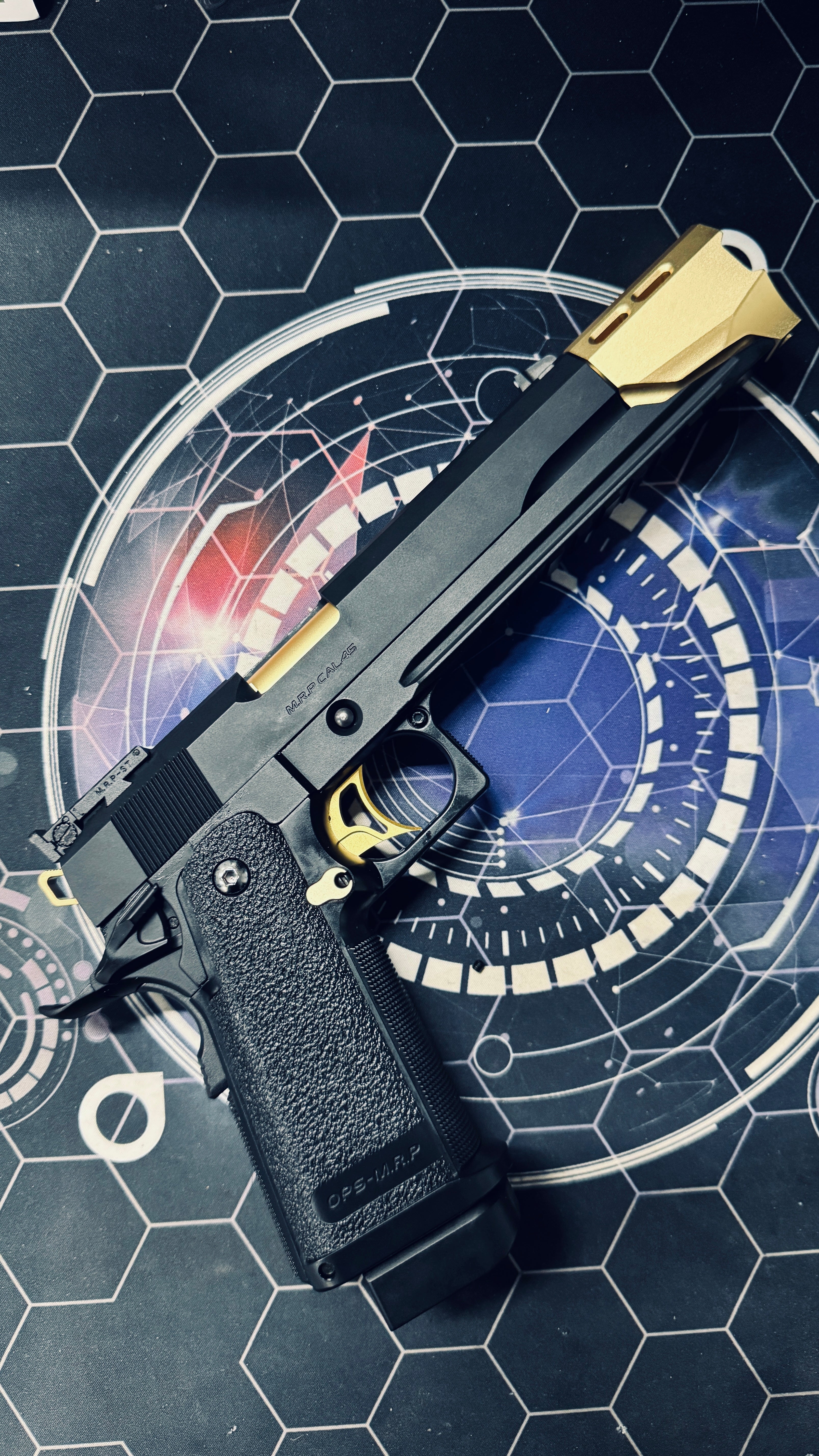 Custom Tokyo Marui Nine Ball Gold Edge Hi Capa 5.1 Gas Pistol - Image 3