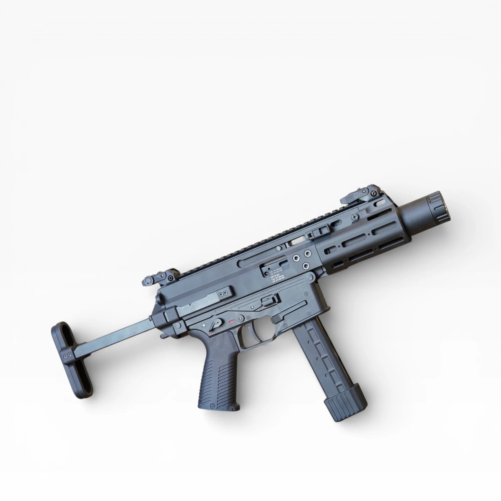 Archwick B&T Licensed APC9K SD2 GBB SMG Gel Blaster - Black - Image 2