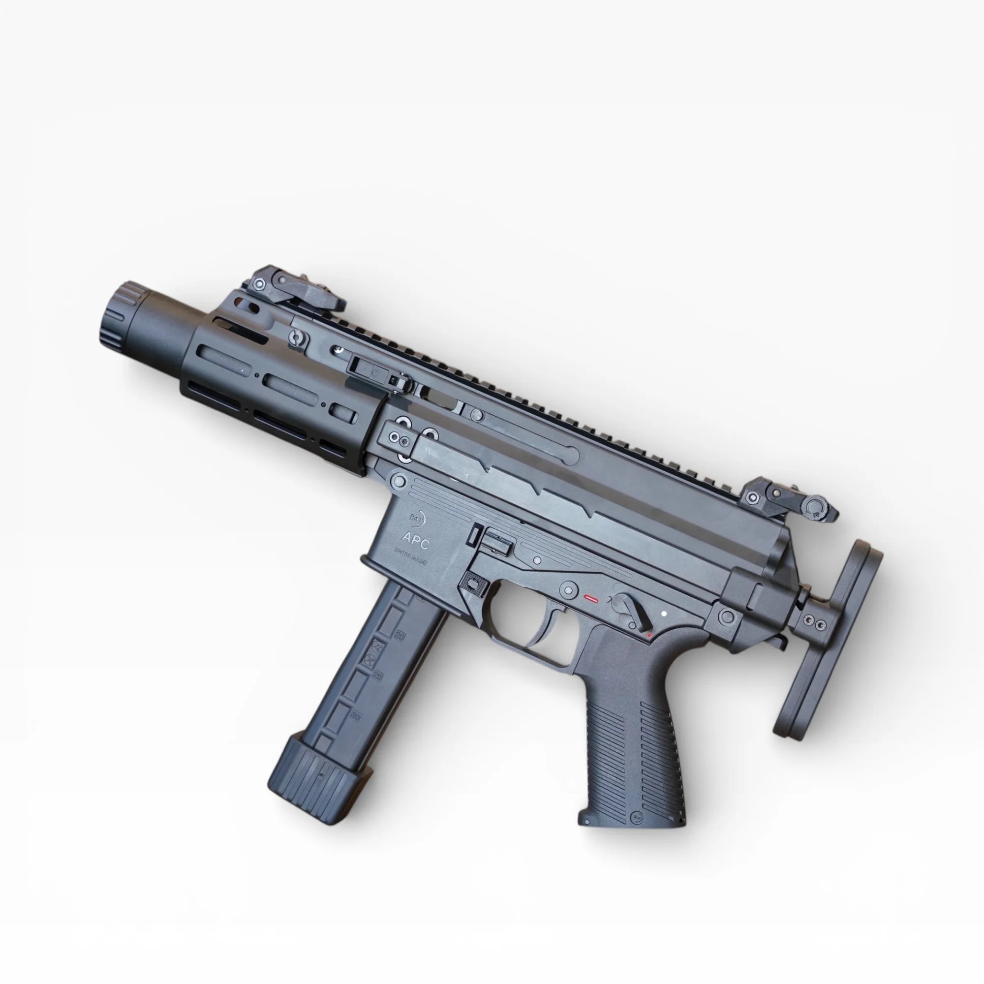 Archwick B&T Licensed APC9K SD2 GBB SMG Gel Blaster - Black - Image 4