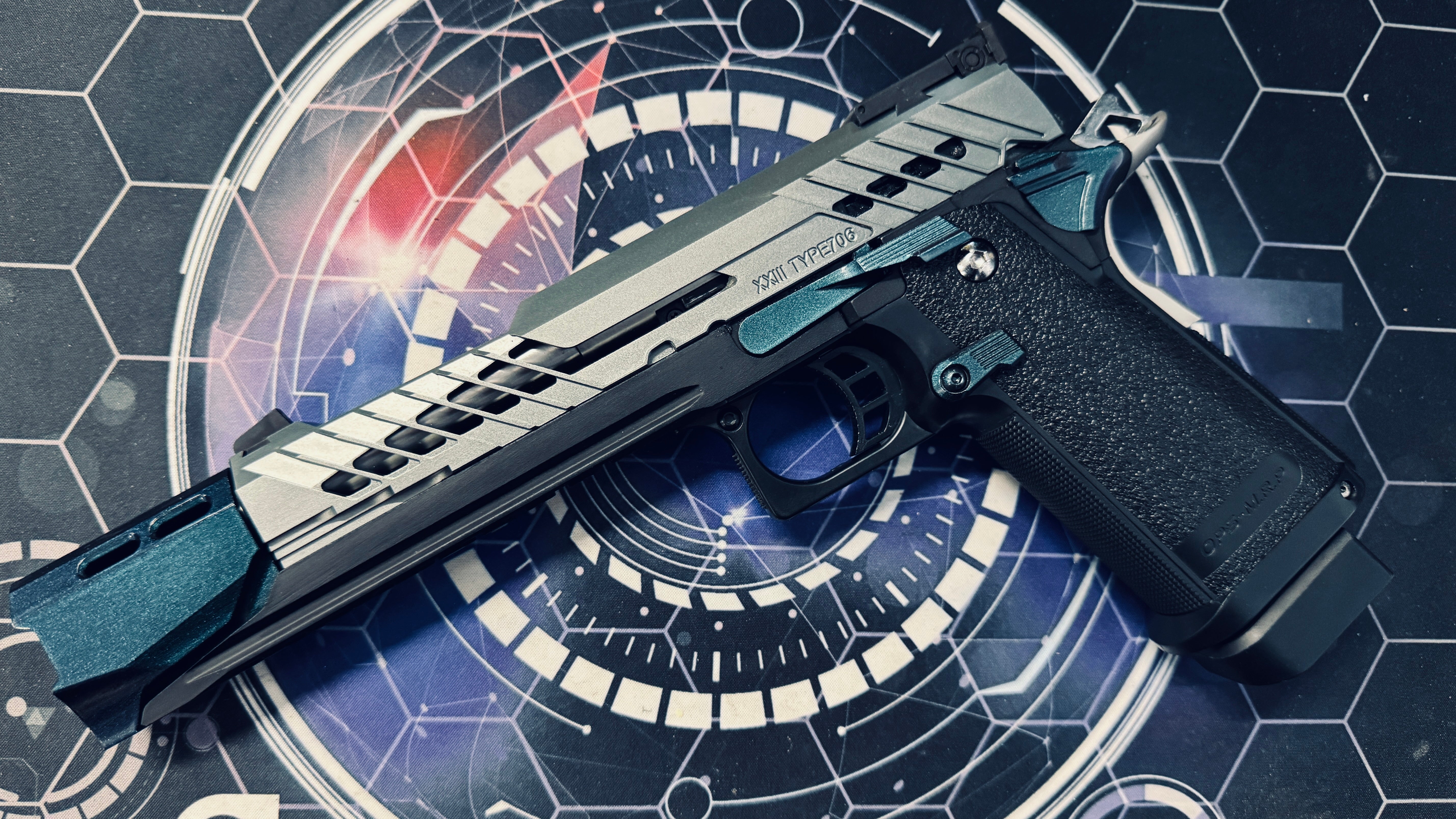 Custom Tokyo Marui Dr Black 706 Midori Hi Capa 5.1 Gas Pistol - Image 6