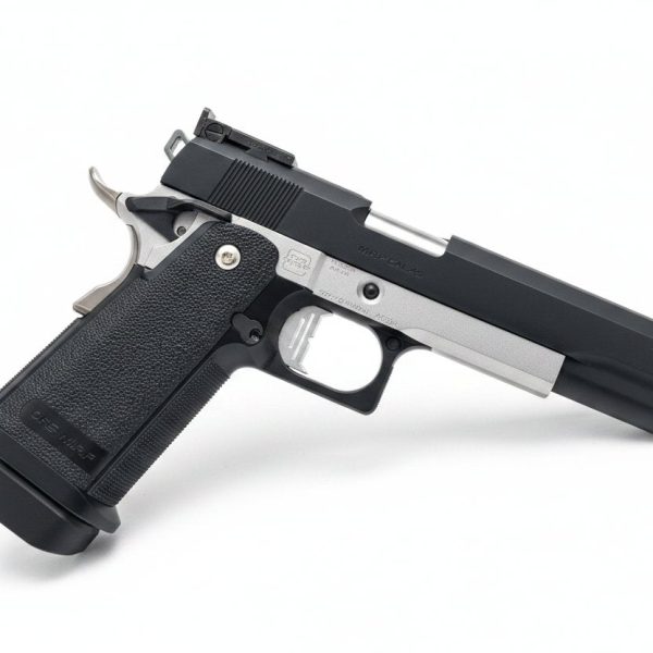 Custom Tokyo Marui 5.1 GBB Pistol Gel Blaster - Black/Silver