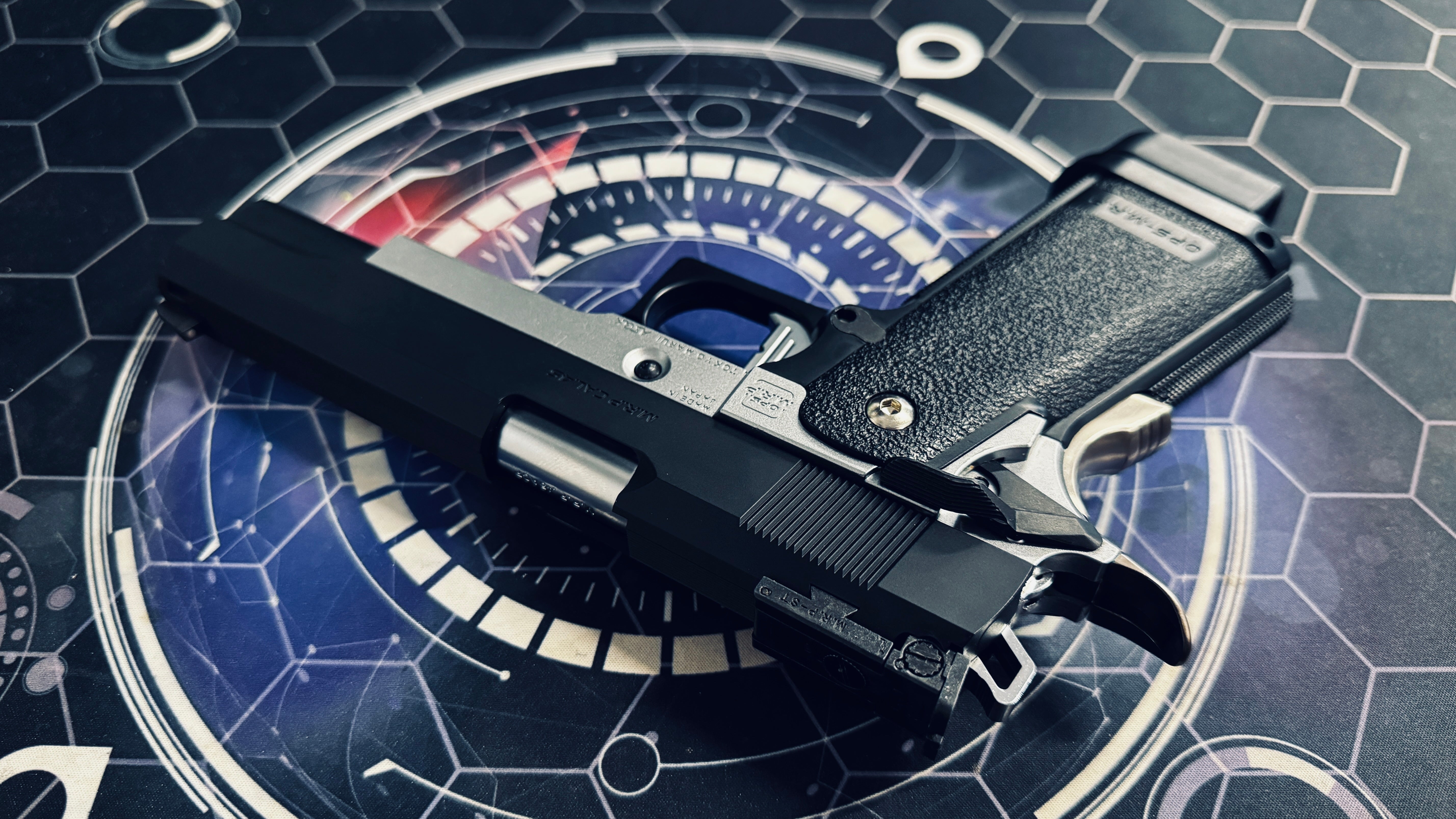 Custom Tokyo Marui 5.1 GBB Pistol Gel Blaster - Black/Silver - Image 5