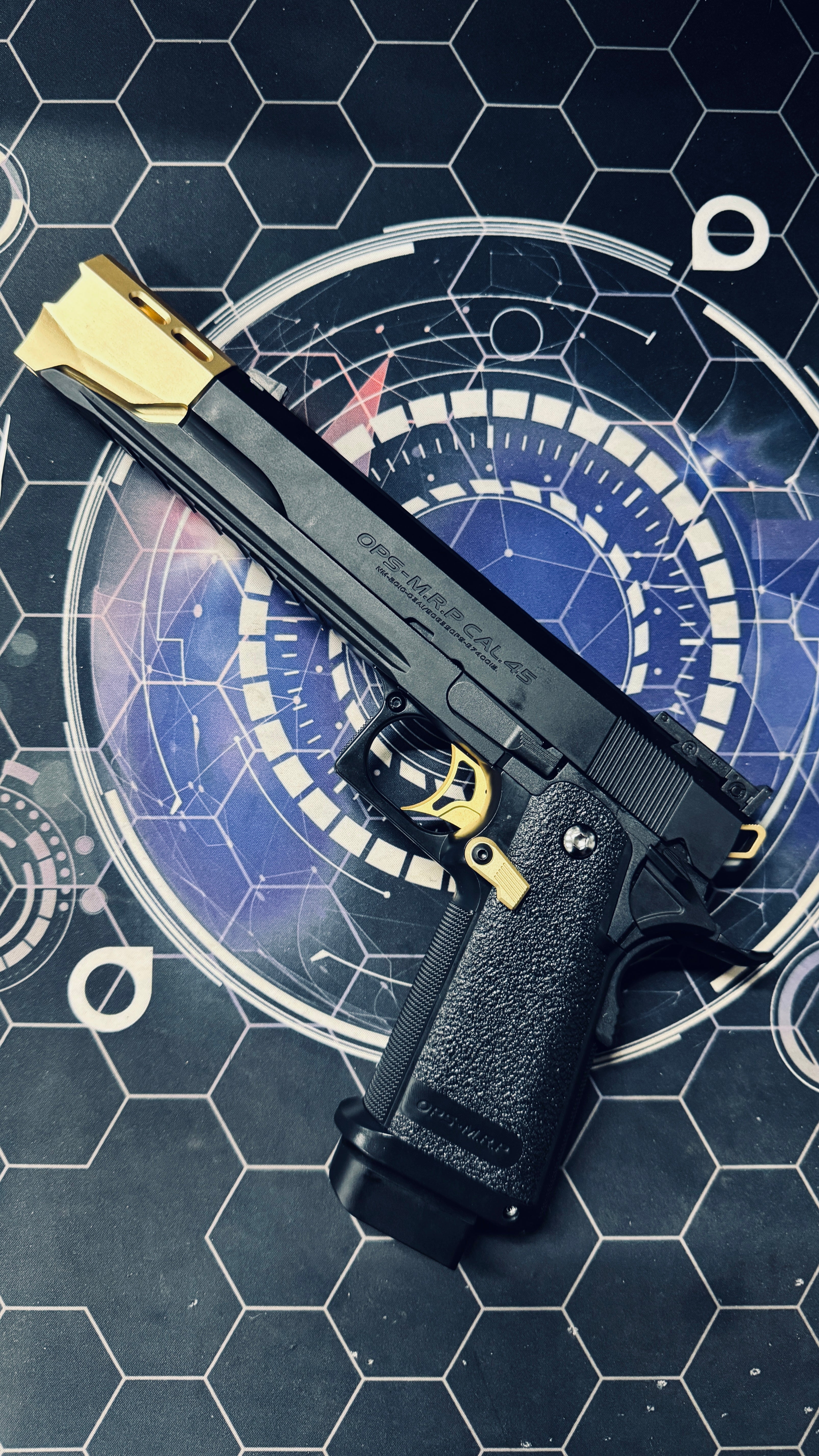 Custom Tokyo Marui Nine Ball Gold Edge Hi Capa 5.1 Gas Pistol - Image 4
