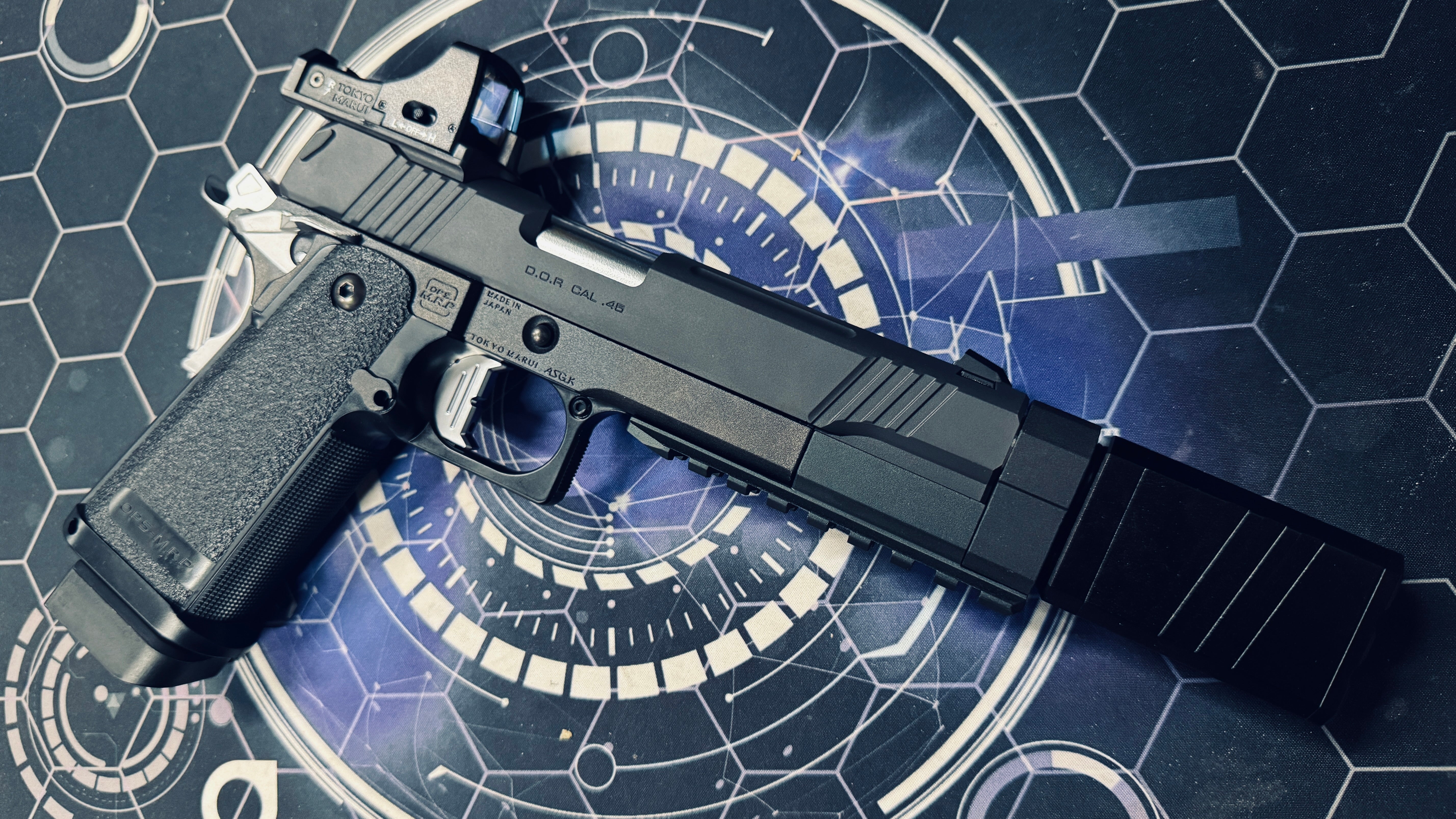 Custom Tokyo Marui DOR Tactical Hi Capa 5.1 Gas Pistol