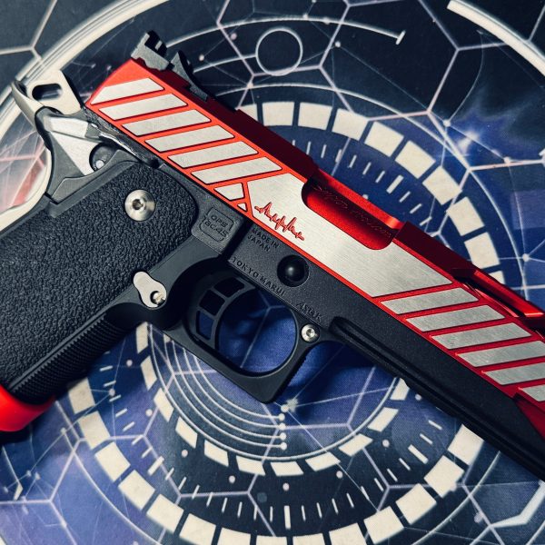 Custom Tokyo Marui Dr Black 850 Red Hi Capa 5.1 Gas Pistol