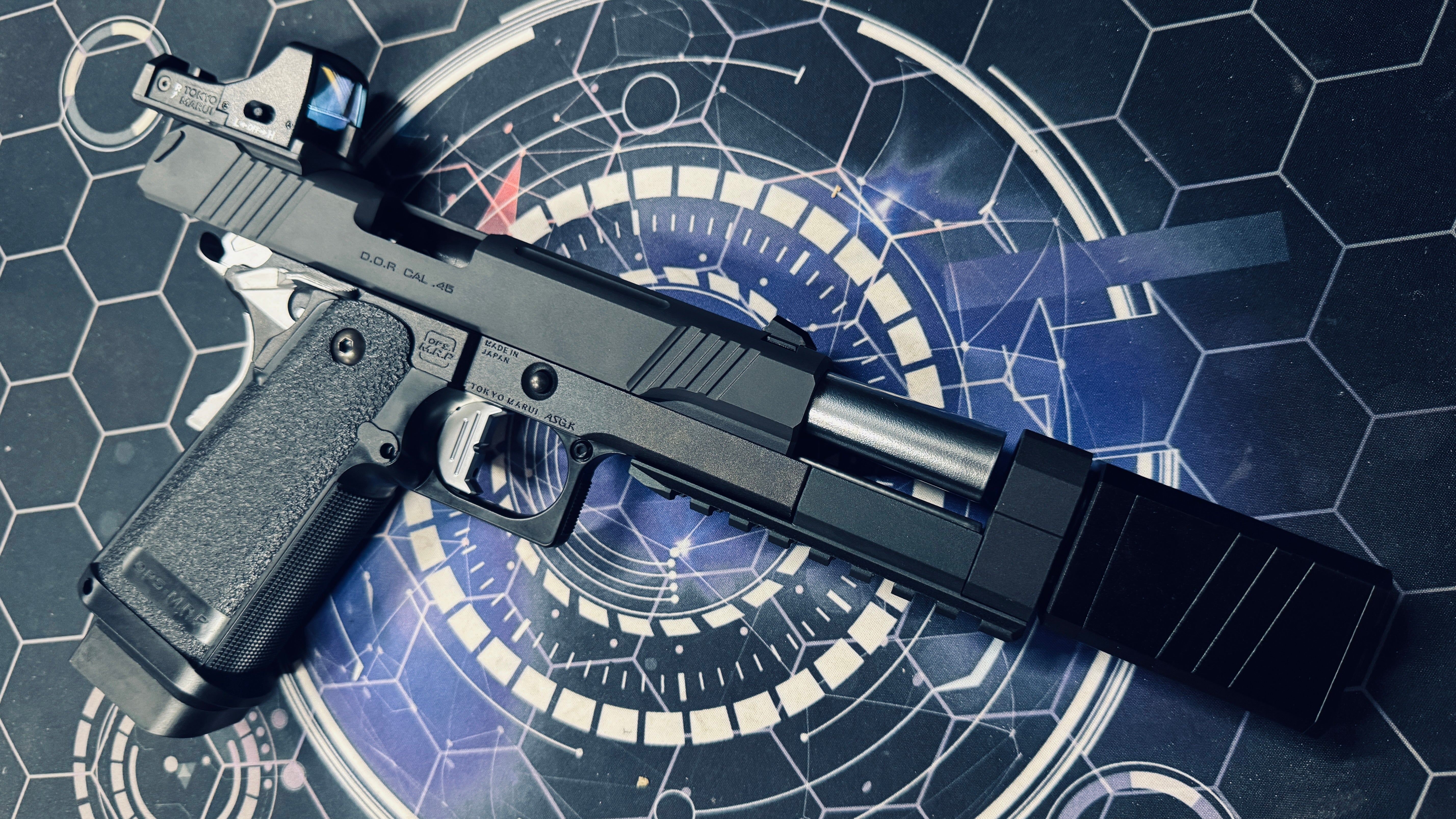 Custom Tokyo Marui DOR Tactical Hi Capa 5.1 Gas Pistol - Image 6