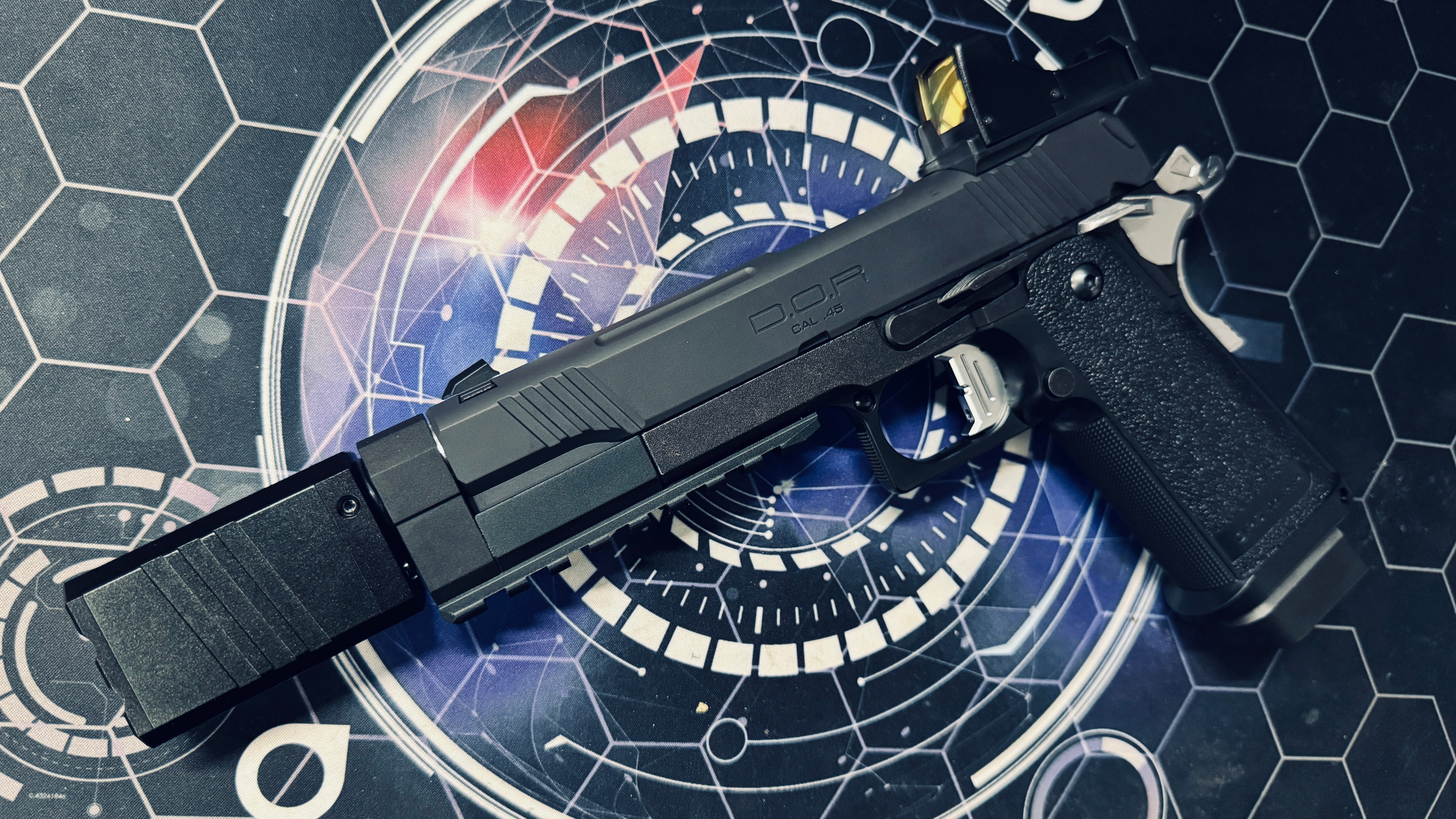 Custom Tokyo Marui DOR Tactical Hi Capa 5.1 Gas Pistol - Image 2