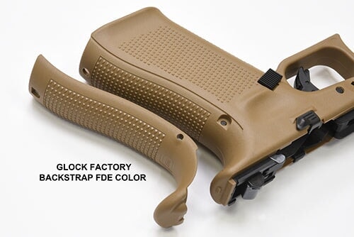 Custom Guarder G45 Gen 5 MOS Steel Slide GBB Pistol Gel Blaster - Black/Tan - Image 5