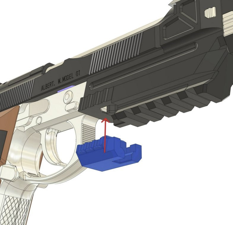 3D Printed Wesker Kit for TM M9 Wesker 01P - Image 4