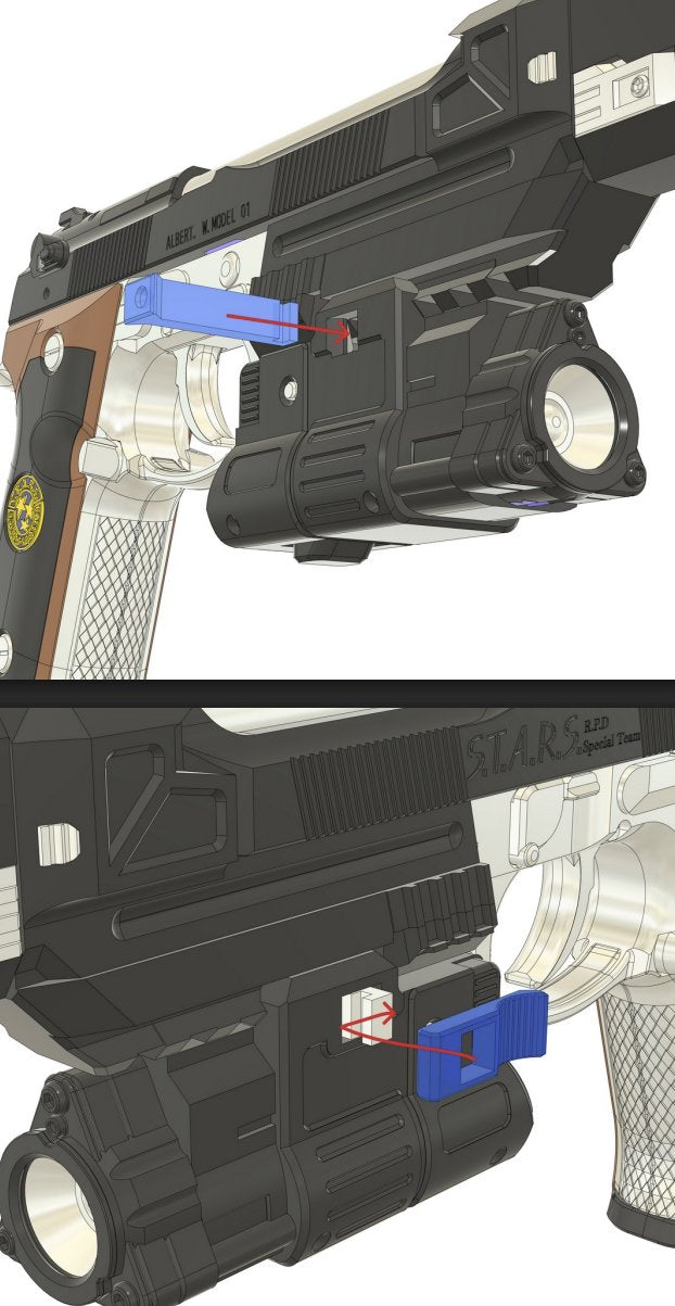 3D Printed Wesker Kit for TM M9 Wesker 01P - Image 5