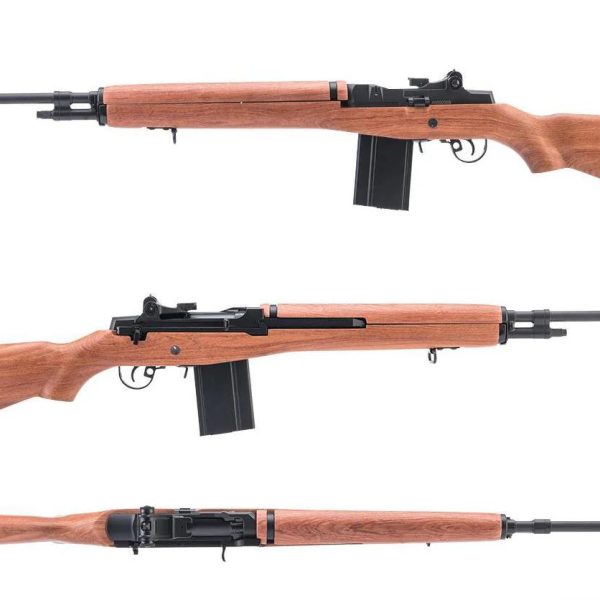 A&K M1A/M14 Full Size Gel Blaster AEG Rifle With Real Wood Stock