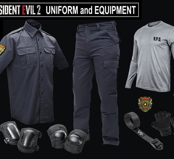 Biohazard Resident Evil 2 RPD Leon Kennedy Uniform Set (Size L) - Cosplay