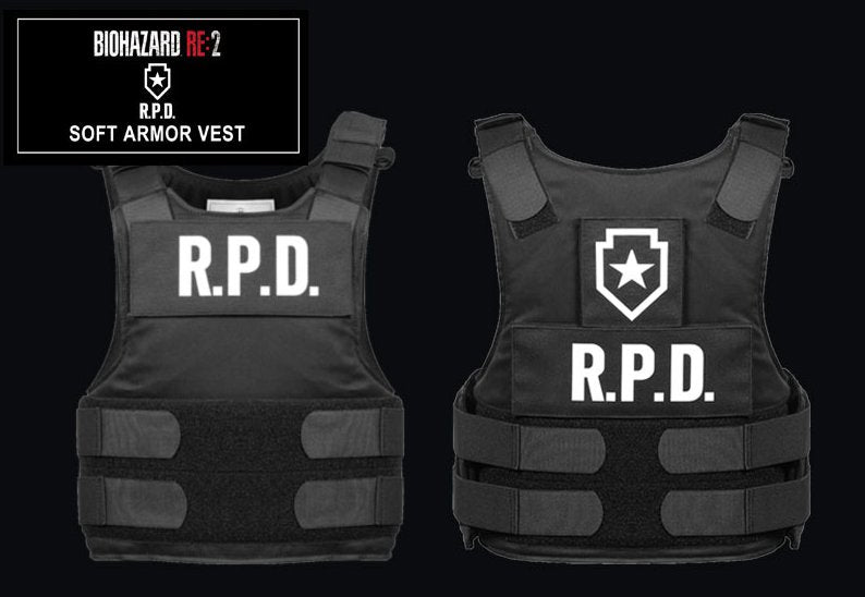 Biohazard Resident Evil 2 RPD Soft Armour Vest - Cosplay