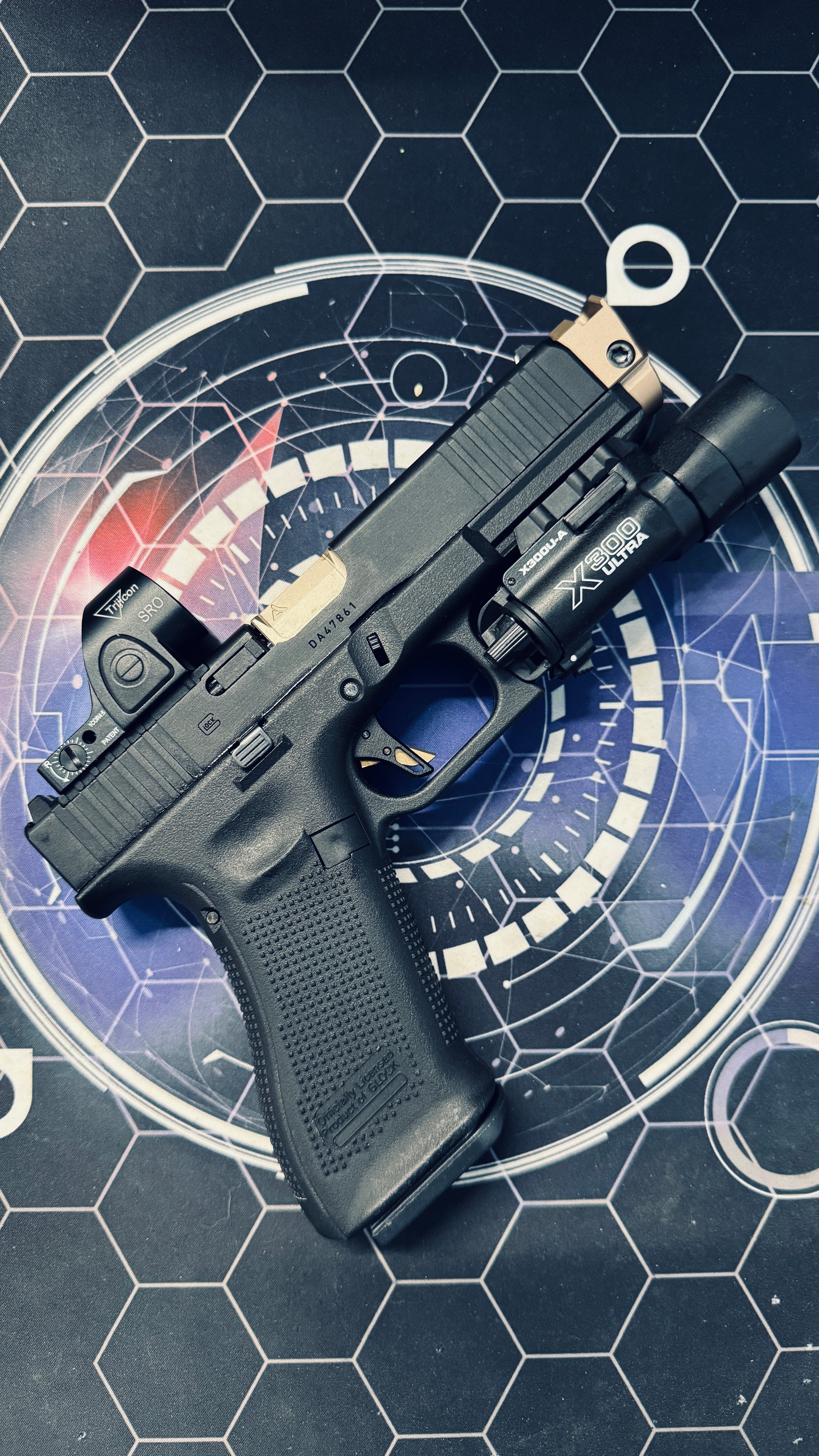 Custom Umarex Glock G17 MOS Gen 5 Gas Blowback Gel Blaster - Image 8