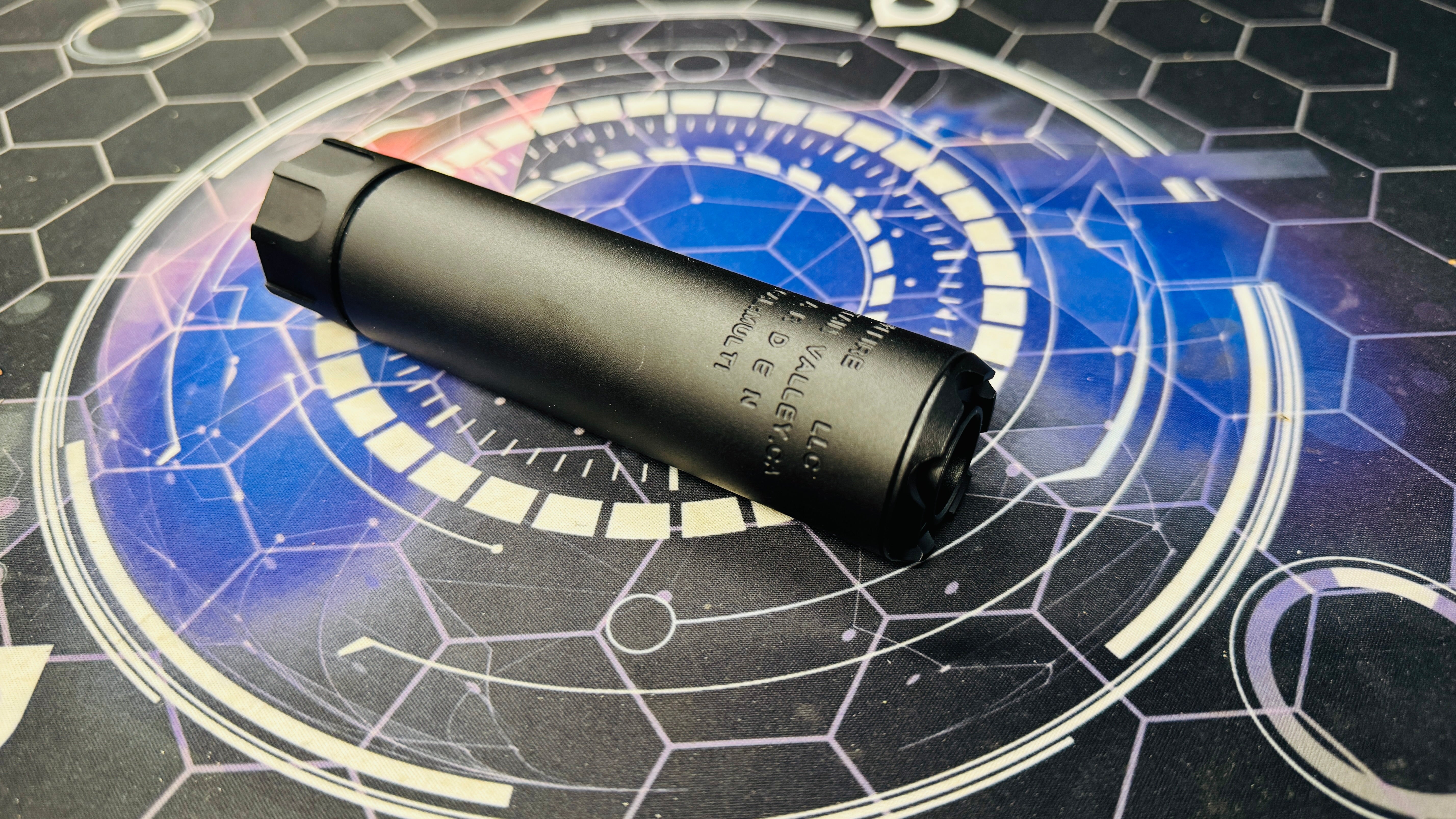 Surefire Warden 5' Full Metal Mock Suppressor (14mm CCW) Black - Image 5